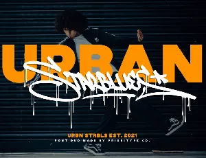 Urban Starblues Demo font