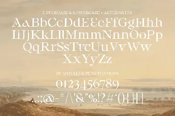 Steravina font