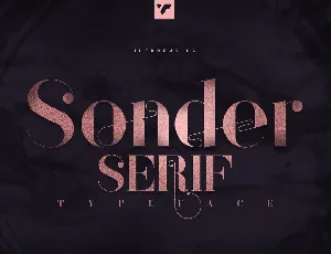 Sonder Serif font