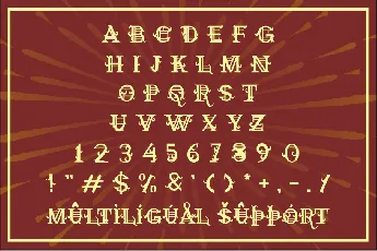 Mitlhina Victorian font