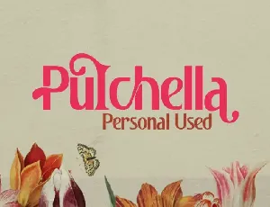 Pulchella Sans Serif font