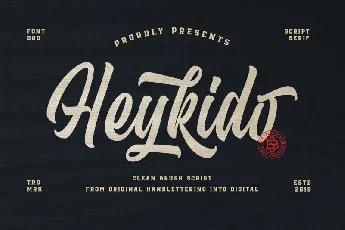 Heykido Duo font