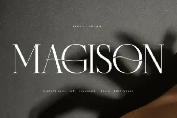 Magison font