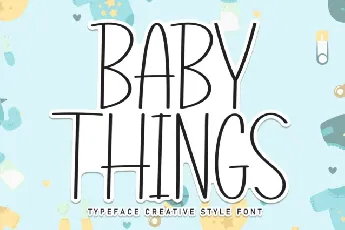 Baby Things Display font