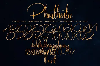 Phouthentic font