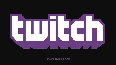 Twitch Logo font