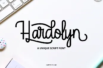 Hardolyn Script font