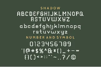 TRUMANS DEMO font