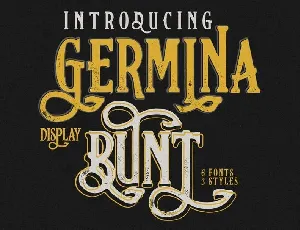 Germinabunt Typeface Free font