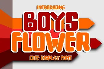 Boys Flower font