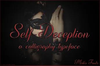 Self Deception font