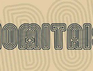 Nomitais font