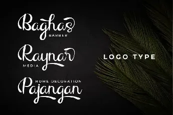 Raliqa Calligraphy font