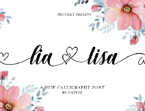 Lialisa Script font