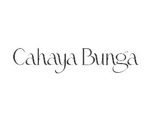 Cahaya Bunga Demo font