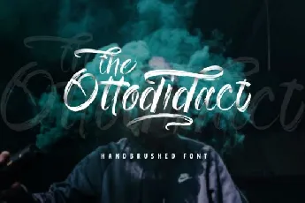 The Ottodidact Brush font