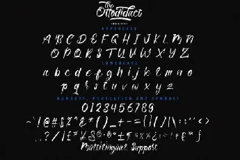 The Ottodidact Brush font