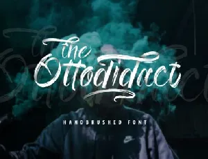 The Ottodidact Brush font