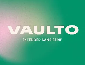 Vaulto Black font