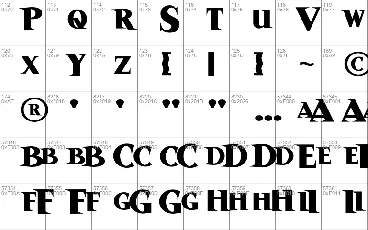 Sanitarium BB font