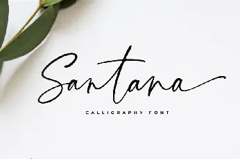 Santana font