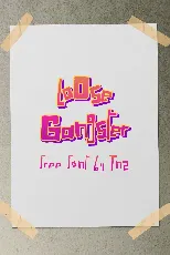 Gangster font