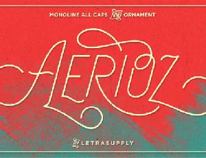 Aerioz Typeface font