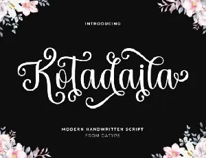 Kotadaila font