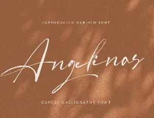 Angelinas font