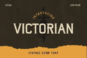 Victorian font