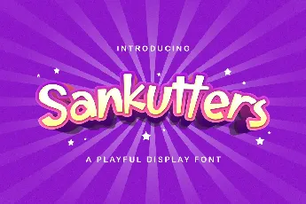 Sankutters font