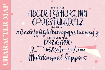 Syahrine love font