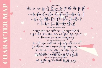 Syahrine love font