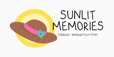 Sunlit Memories font