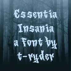 Essentia Insania font