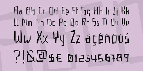 Gabardina font