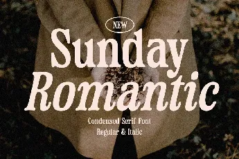 Sunday Romantic font