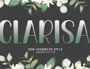 Clarisa Display font