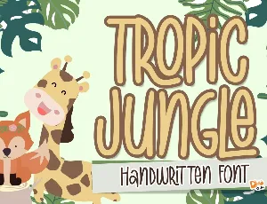 Tropic Jungle font