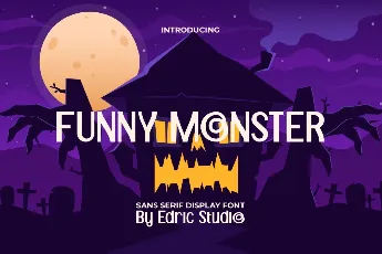 Funny Monster Demo font