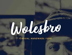 Wolesbro Brush Free Download font