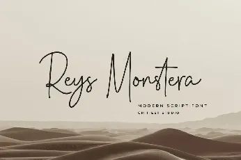 Reys Monstera font