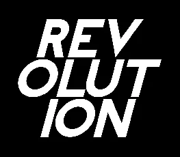 REVOLUTION Italic font