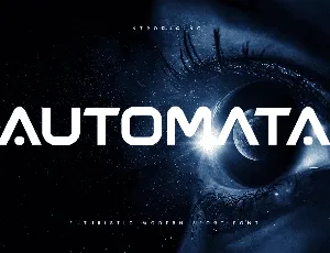 AUTOMATA font