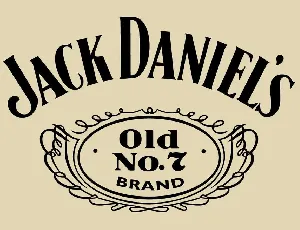 Jack Daniels font