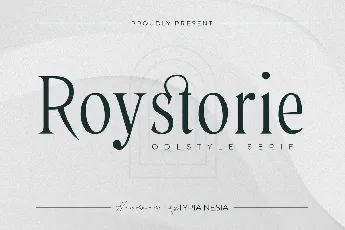 Roystorie font