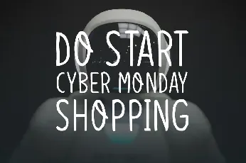 Cyber Monday font