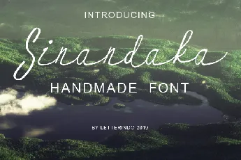 Sinandaka font