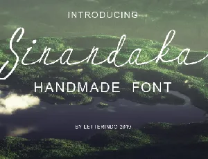 Sinandaka font