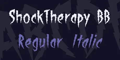 ShockTherapy BB font